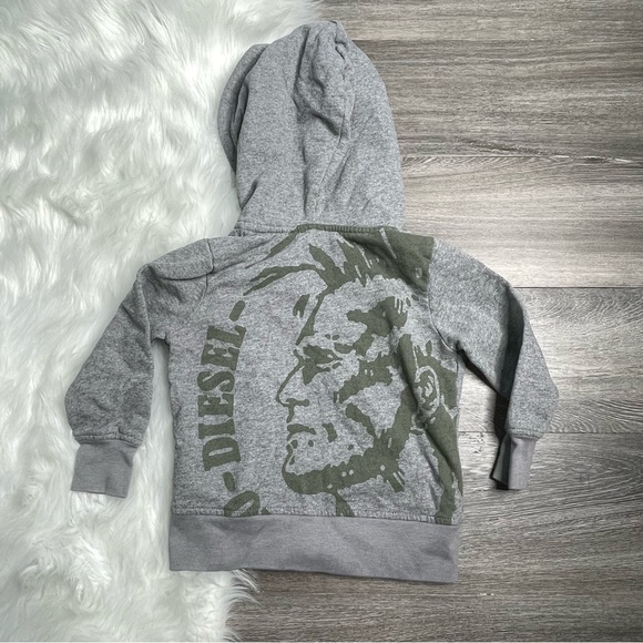 diesel hooded shirts & tops